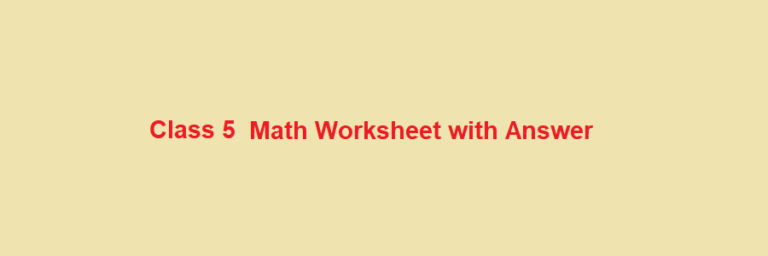 class-5-maths-worksheets-with-answers