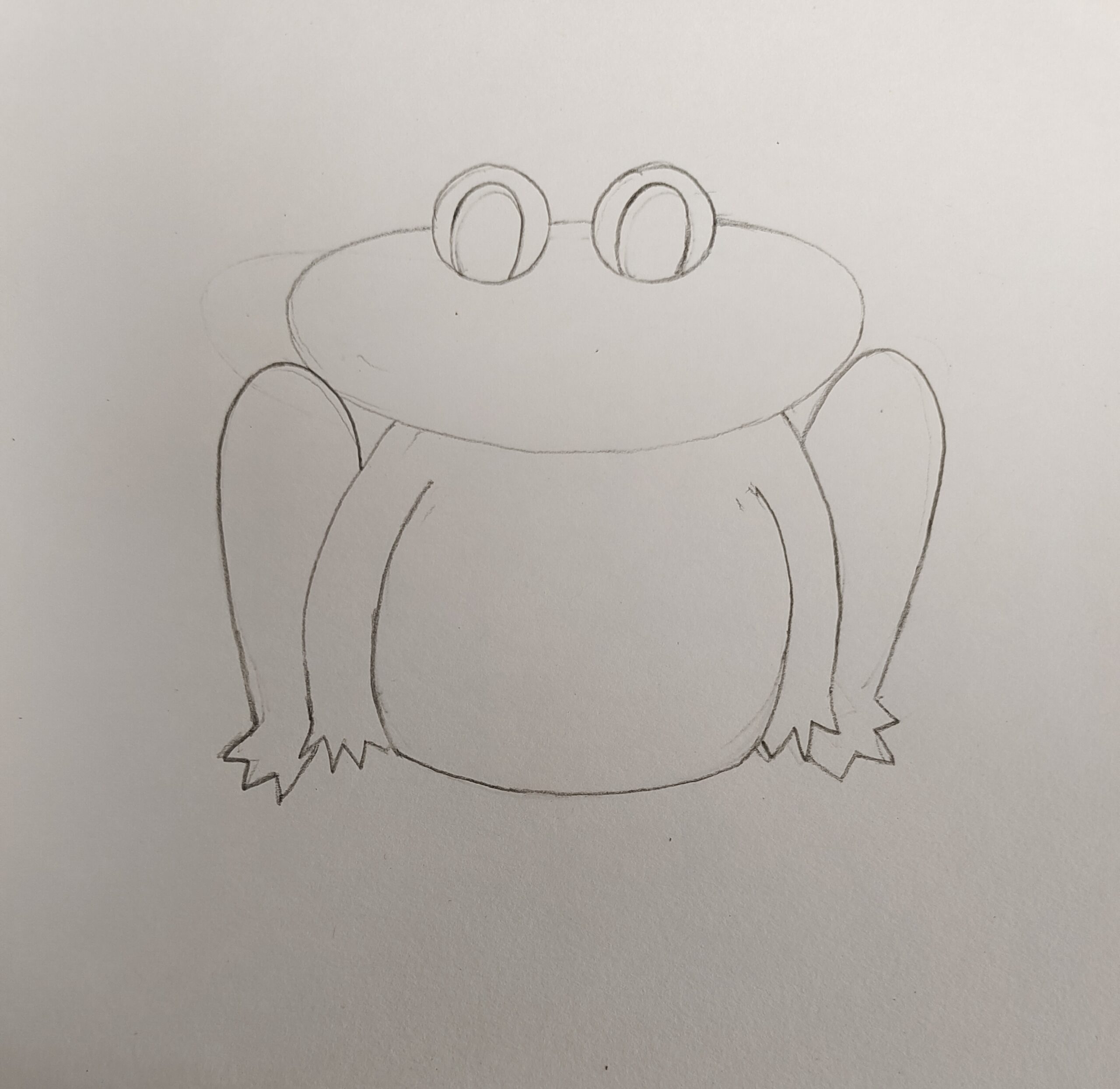 Frog Drawing Tutorial  How to draw Frog step by step
